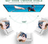 AAJK 150 inch, 16:9 Outdoor Projector Screen Washable Projector Screen Foldable Anti-Crease Portable Projector Movies
