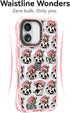 Rosarnnah 17 20 (6.3") for iPhone Case Cute - Compatible with Magsafe - Military-Grade ft Drop Protection Shockproof