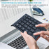 Bluetooth Number Pad for Laptop, Wireless Numeric Keypad, 28 Keys Numpad for Laptop, MacBook Air/Pro, iMac, Surface Pro