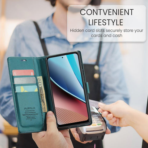 Wallet Case for Samsung Galaxy S24 Plus/S24+ with RFID Blocking Credit Card Holder, PU Leather Flip Cover