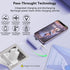 Mini Portable Charger for iPhone, 5000mAh Ultra Compact Power Bank with Built-in Phone Holder, Compatible with 14/13/12