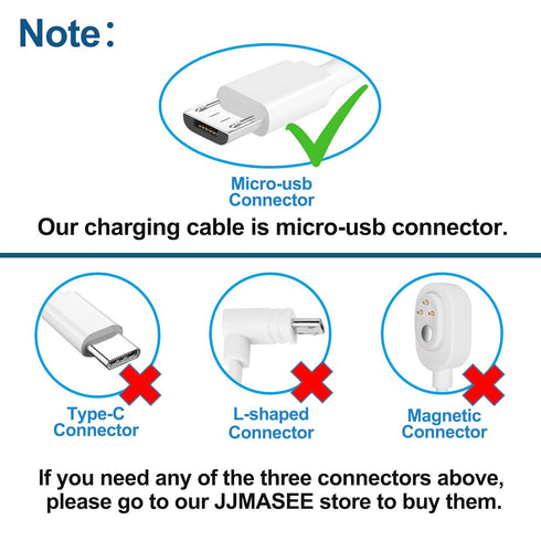 2Pack 26FT Power Extension Cable for Wyze Cam V3/V4/OG/V3 Pro, Arlo Essential, Eufy, SimpliSafe, KasaCam, Blink (White)