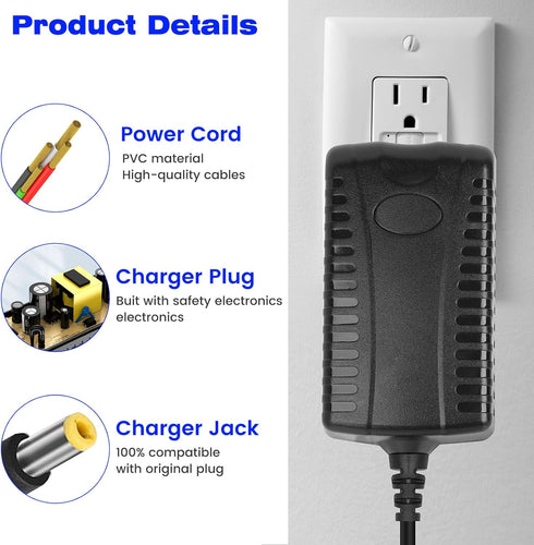 Charger for Dogtra Remote Training Collar: Compatible with Dogtra 1900S 1902S 2300NCP 2500B 3500NCP 3502NCP,