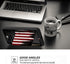 Wallet Case for iPhone 14/iPhone 13, Shockproof TPU & PC Dual Layer Cover with Hidden Card Slot, Old American Flag