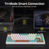 iTastatur 82 75 Bluetooth/2.4Ghz/USB Pads,4000mAh Keys Wireless Gaming Keyboard Percent,Triple Mode Pre-lubed Hot