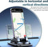 Opuweiy 360 Degree Phone Holder Rotating Car, Dashboard Cell Phone Holder, Non-Slip Navigation Bracket, Universal