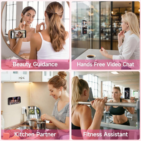 Yojaro Silicone Suction Cup Phone Case Mount Double Sided, Phone Accessories Hands-Free Strong Grip Holder for Selfies