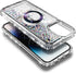 iPhone 15 Pro Max Magnetic Case with Tempered Glass Screen Protector, Glitter Floating Liquid Cute Design, Diamond