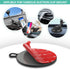 pop-tech Dash Suction Cup Mounting Disk: 95mm Car Mount Adhesive Dashboard Pad for Phone Holder