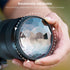 K&F Concept 67mm Kaleidoscope Filter, Special Effects Prism Glass for Camera Lens