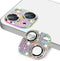 Camera Lens Protector for iPhone 13 & iPhone 13 Mini, Bling 3D Rhinestone Sparkle Diamond 9H Tempered Glass Cover