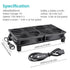5V 120mm 240mm Wathai High Airflow Router Cooling Fan for Computer Cooler TV Small Box DC USB Power Fan with Multi