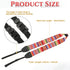 4 Pieces Woven Vintage Camera Strap for All DSLR SLR Camera Universal Neck Shoulder Strap for Men Women Photographers, 4 Styles