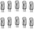 GUUGEI Mesh Fiber Tips (10 Pack), Stylus Pen Replacement Tips for Capacitive Touch Screens, High Sensitivity, Soft