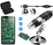 Original 40-1000X USB Microscope with Portable Carrying Case, Digital Magnification Endoscope Camera for Android,