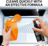 Screen Cleaner Spray with Microfiber Cloth Kit, 8oz for TV, Monitor, Laptop, iPad, iPhone, and Electronic Devices