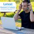 USB Bluetooth Adapter 5.3 for Desktop PC, Real Plug & Play Long Range Class 1 EDR Bluetooth Dongle Receiver 328FT/100M for Laptop Computer Connect Speaker Keyboard Headphones Support Windows 11/10/8.1