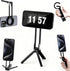 GcwJovialite Magnetic Phone Tripod Stand for iPhone 17-12, N52 Magnet, Portable ABS Holder,