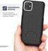 ENCASED 11 iPhone Belt Clip Case (DuraClip Series) Ultra Slim Cover with Holster (Black)