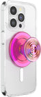PopSockets Ripple Iridescent Absinthe Phone Grip Compatible with MagSafe, Wireless Charging Phone Holder