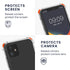 kwmobile Clear TPU Crossbody Case for Apple iPhone 11 with Lanyard Cord Strap (Transparent/Black)