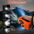 5000mAh Weather Emergency Radio, Portable Solar AM/FM/NOAA Hand Crank Radio with SOS, Power Bank (Orange)