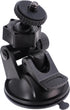CH01A 1/4" 1/8" Thread Camera Suction Mount Tripod Holder in Dash Cam Mount Holder - Screw Tripod Windshield Holder Fits Sony/Ricoh/HP/GoPro/Oculus (M4 M6 Screw Join Ball Included)
