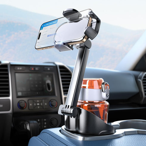 eSamcore Cup Holder Phone Holder, Unobstructed Cup Holder Phone Mount for Your Car