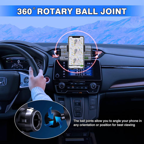 Karltys Car Phone Holder for Honda CR-V 2017-2022, Air Vent Mount for 4-7 Inch Phones