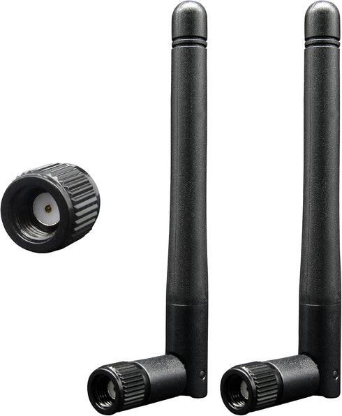 WiFi Antenna PC Bluetooth Antenna, Dual Band 2.4Ghz 5Ghz for Gaming Motherboard, 2 Pack
