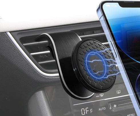 Surosha Strong Magnetic Car Phone Holder, Car Phone Mount Holder, 360 Rotatable L-Shape
