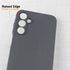 TENOC Phone Case for Samsung Galaxy A15 5G, Black Anti-Fingerprint Protective Bumper Matte Cover