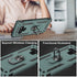 IKAZZ Case for Galaxy Note 9, Military Grade Shockproof Heavy Duty Phone Cover with Magnetic Kickstand