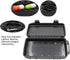 MOOCY 8" Hard Case with Pluck Foam Insert, Watertight Padded Plastic Box for Tools and Glass Testing Equipment