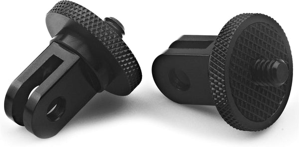 Aluminum Camera Tripod Mount Adapter, 2pcs -20 Conversion Adapter for GoPro, Sony, Insta360 X3, Action Camera