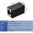 Frienda 10 Pieces RJ45 Coupler, Ethernet Extension Adapter for Cat7/Cat6/Cat5e/Cat5 Network Cable