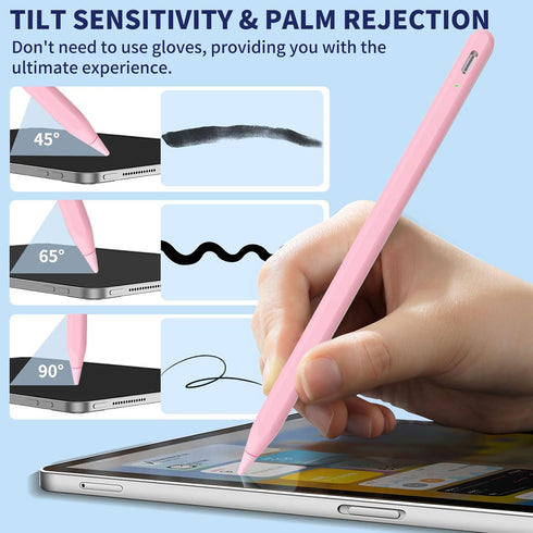 iPad Apple Pencil for 9th&10th Generation, Fast Charge Stylus Pen with Palm Rejection and Tilt Sensitivity, Compatible