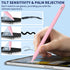 iPad Apple Pencil for 9th&10th Generation, Fast Charge Stylus Pen with Palm Rejection and Tilt Sensitivity, Compatible
