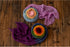 Set Coberllus Newborn Baby Photography Props Boys Girls Seven-Color Rainbow Wrap Blanket Swaddle Photo Props Posing