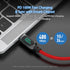SOOPII 100W 4ft USB C to USB C Cable Fast Charge, Nylon Braided Cable with LED Display for iPhone 15/15 Pro/15 Plus/15
