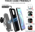 Car Phone Mount, Auto-Clamping Smart Sensor 10W Qi Fast Charging Holder for iPhone 12/12 Pro Max/Samsung S20, 4.7-6.7