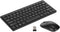 KM901 Wireless Keyboard Mouse Combo, Portable 2.4G Mini 78 Key Keyboard and Mouse Set for Office
