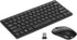 KM901 Wireless Keyboard Mouse Combo, Portable 2.4G Mini 78 Key Keyboard and Mouse Set for Office