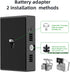 F1TP 12V/16.8V/5V NP-F Battery Mount Plate with D-Tap & USB Output, Compatible with Sony NP-F Series Batteries, Power