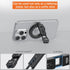 VRIG 1/4" MG-23 Magnetic Phone Tripod Mount for iPhone, Foldable Metal Phone Holder with Double Screw Holes and Cold