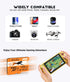 iDiskk 128GB Gaming Micro SD Card, MicroSDXC for Nintendo Switch, Xbox, GoPro, Dash Cam, with Adapter