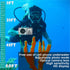 Underwater Waterproof Diving Snorkeling Phone Case for iPhone 15/14/13/12/11 Pro Max & Samsung Galaxy S24, Screensizes