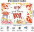 Joliaco (10x7ft) Crawfish Boil Theme Backdrop Seafood Boil Any Occasion Birthday Photography Background Let The Good
