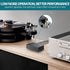 6.35MM MM 12V Phono Turntable Preamp, Mini Preamplifier with RCA Input & Headphone and RCA Output, Low Noise Operation