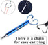 Stylus for Touch Screens, 5Pcs Mini Stylus Pen with Keychain, Portable Precision Capacitive Stylus for Cell Phone